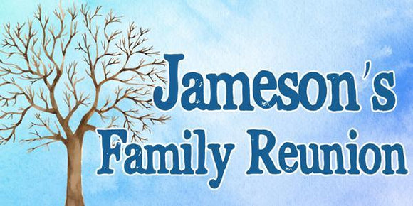Family Reunion Banner