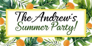 Summer Party Banner